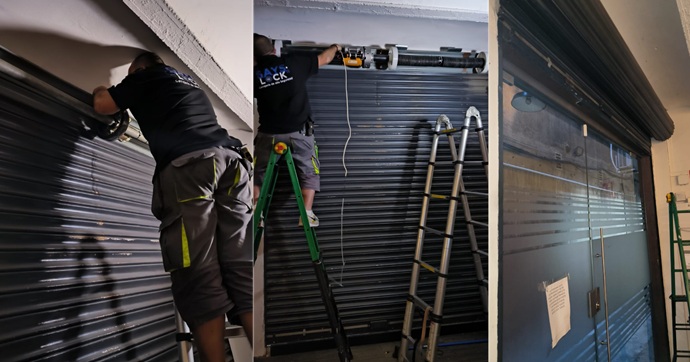 Instalaciónes de Acceso Industrial con Cerrajería Says-Lock. Torque con Motores V2 Titán y Ejes Reforzados.