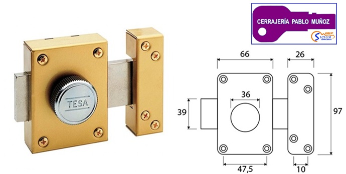 La Fortaleza Perimetral: Cerraduras de Sobreponer por Cerrajería Pablo Muñóz