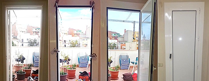 Reemplazo de Carpintería Exterior en Carrer Rivero: La Solución Definitiva de Josegra en Aluminio para Salidas a Cubierta