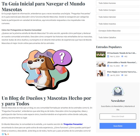 Tu Portal Favorito para Descubrir y Celebrar el Mundo Animal